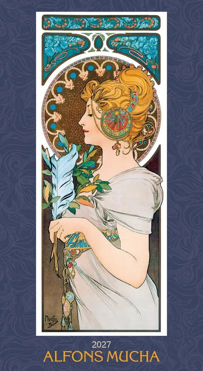 Nástenný kalendár Alfons Mucha 2027