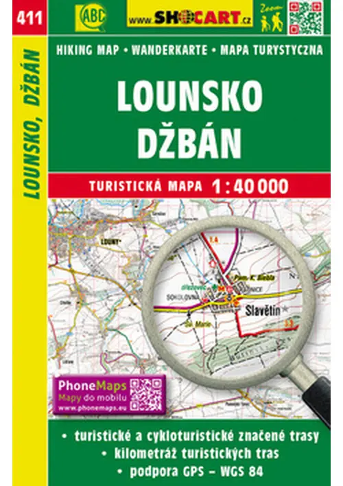 SC 411 Lounsko, Džbán 1:40 000