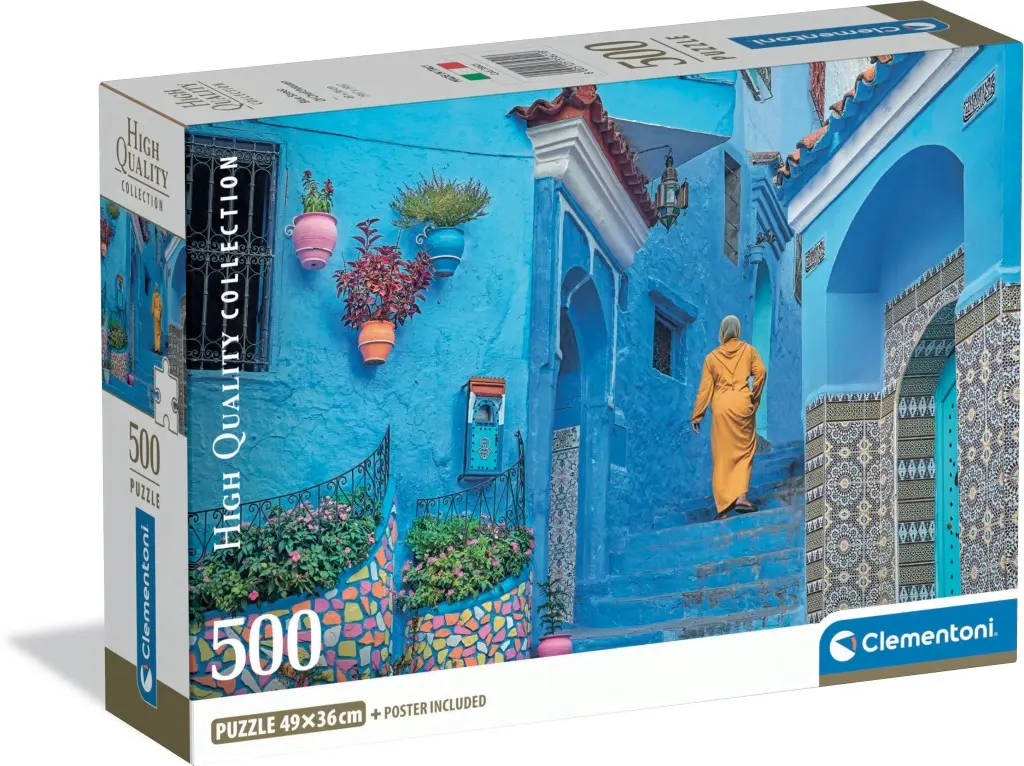 Puzzle 500 Modrá ulice šéfkuchaře