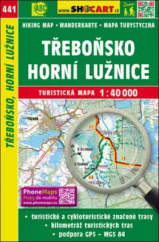 SC 441 Třeboňsko, Horní Lužnice 1:40 000