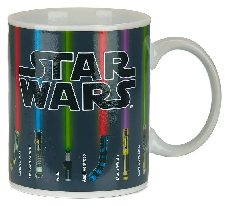 Hrnek měnící Star Wars light