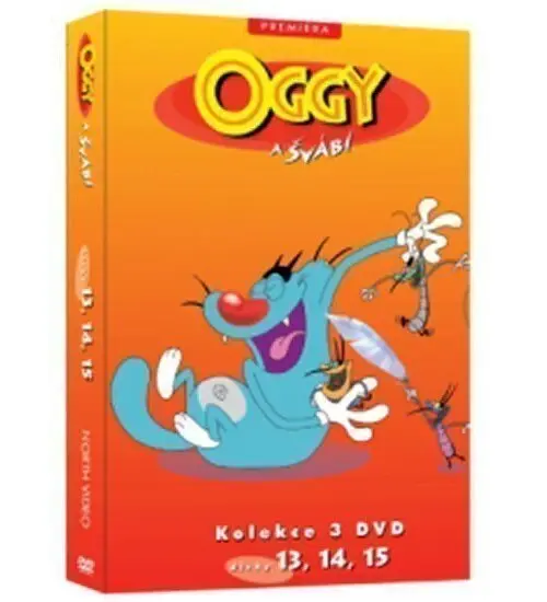Oggy a švábi 13 - 15 / kolekce 3 DVD