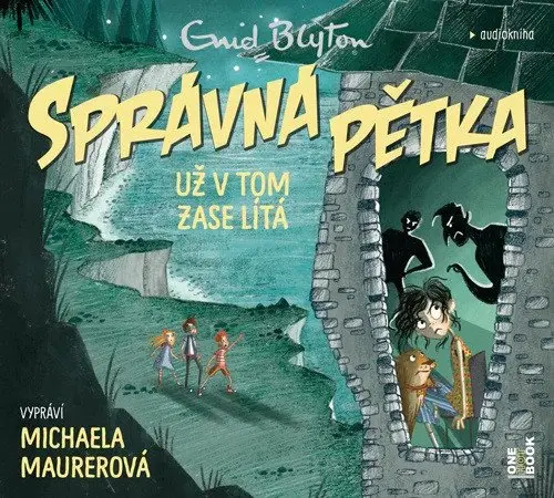 CD Správná pětka 8. už v tom zase lítá (Čte Michaela Maurerová) (audiokniha) - Enid Blytonová