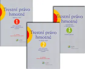 Trestní právo hmotné 1.+.2.+3. díl