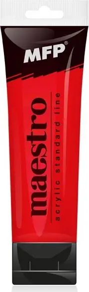 Akrylová barva MFP Maestro 75ml - bright red