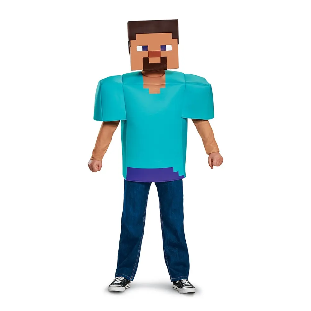 Epee Dětský kostým Minecraft - Steve Velikost - děti: L: 137 - 149 cm