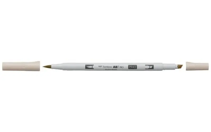 Tombow Oboustranný štětcový lihový fix ABT PRO - cappuccino