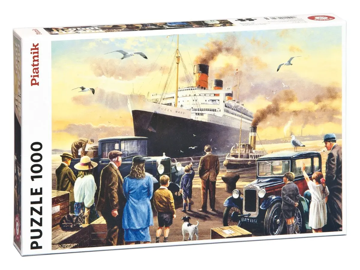 RMS Queen Mary,RMS Queen Mary - puzzle z kategorie Umelecké