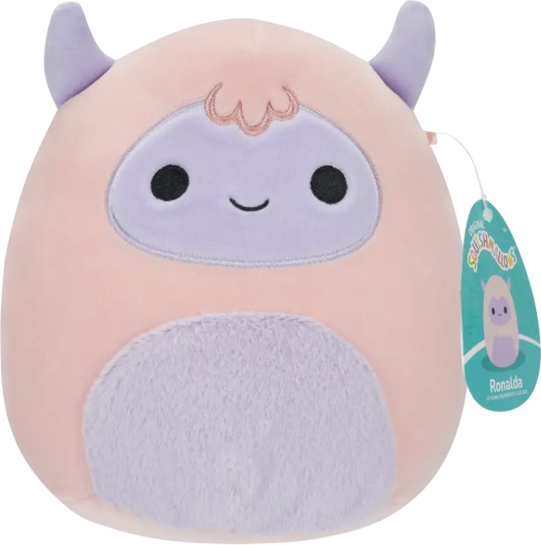 Squishmallows Fialový Yeti Ronalda 20 cm - Squishmallows