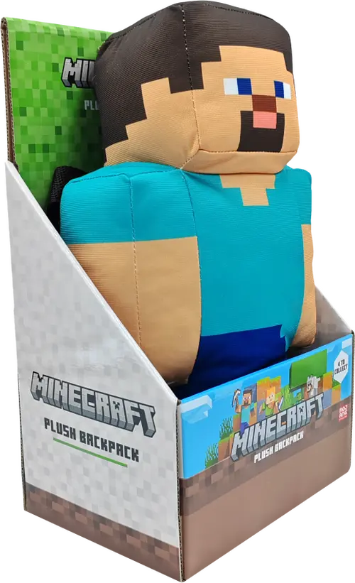 Minecraft plyšový batoh - různé varianty