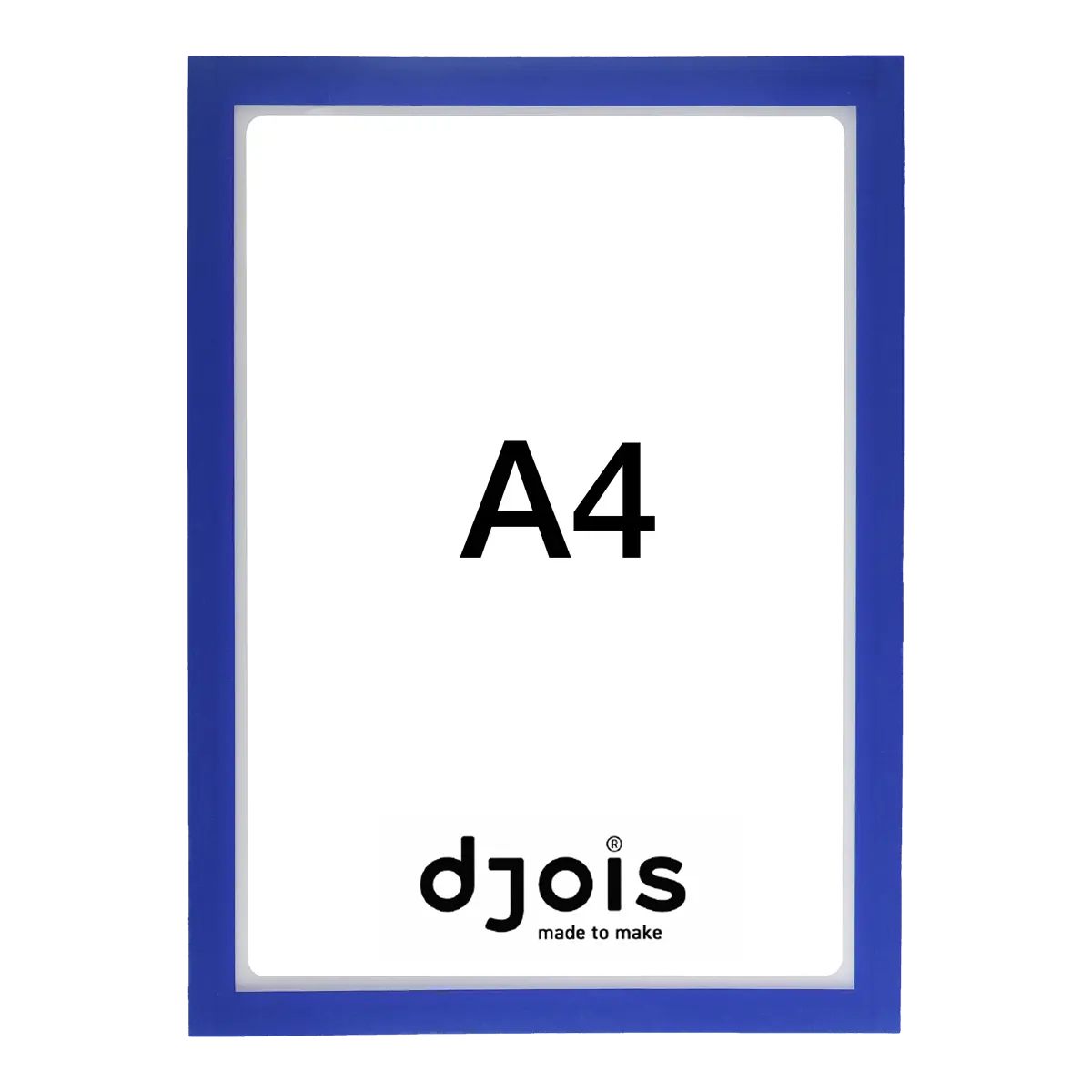 djois otevřený rámeček - Magneto PRO, A4, PVC, modrý, 10 ks