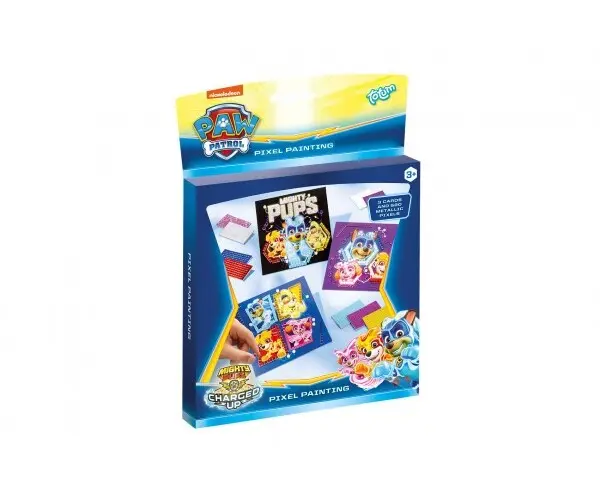 Mozaika barevná Tlapková patrola/Paw patrol v krabičce 18x24,5x2cm