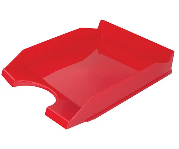 Office Products kancelářský odkladač, A4, PS-PP, červený