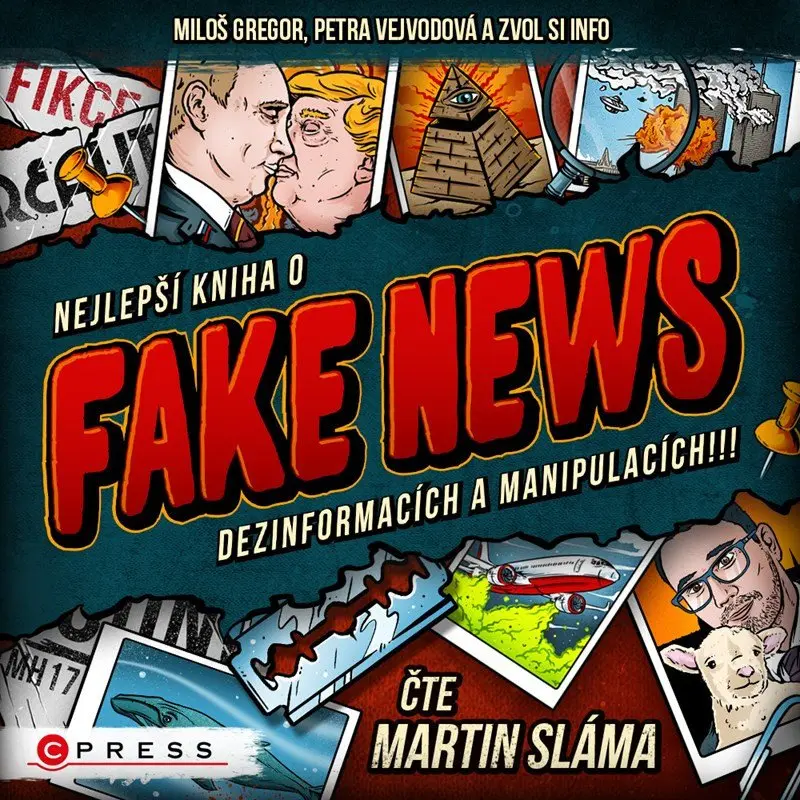 Nejlepší kniha o fake news!!!  (audiokniha) - Petra Vejvodová