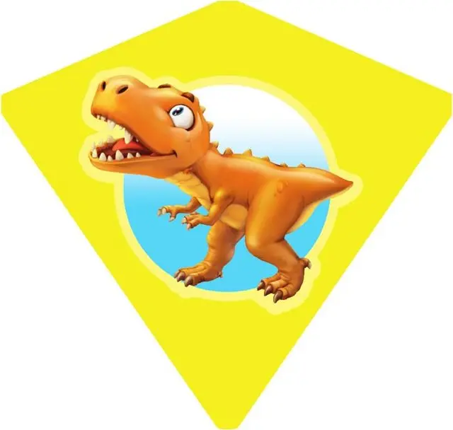 Drak W028589 dinosaurus 68 x 73 cm - český obal