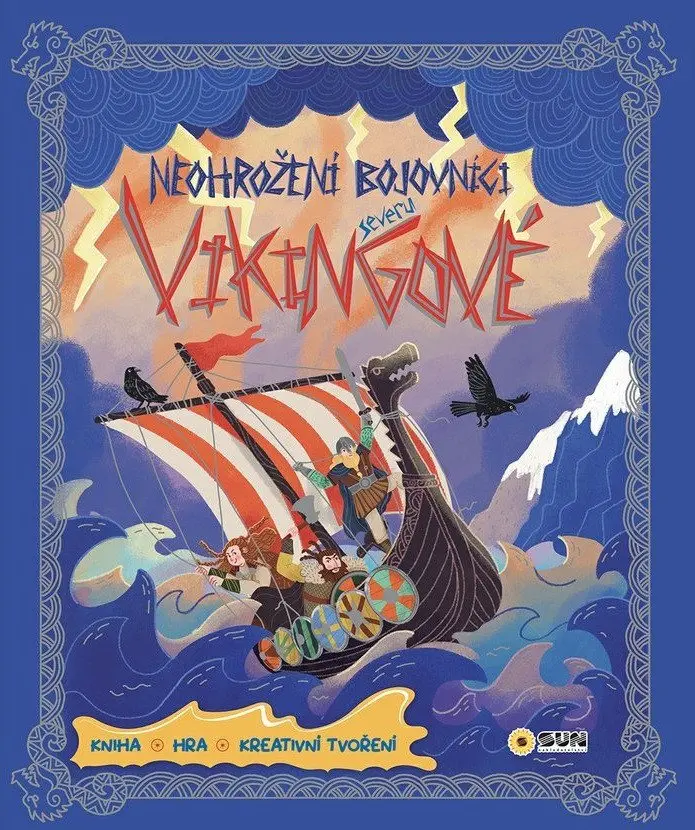 Neohrožení bojovníci Severu - Vikingové - Kniha, Hra, Tvoření