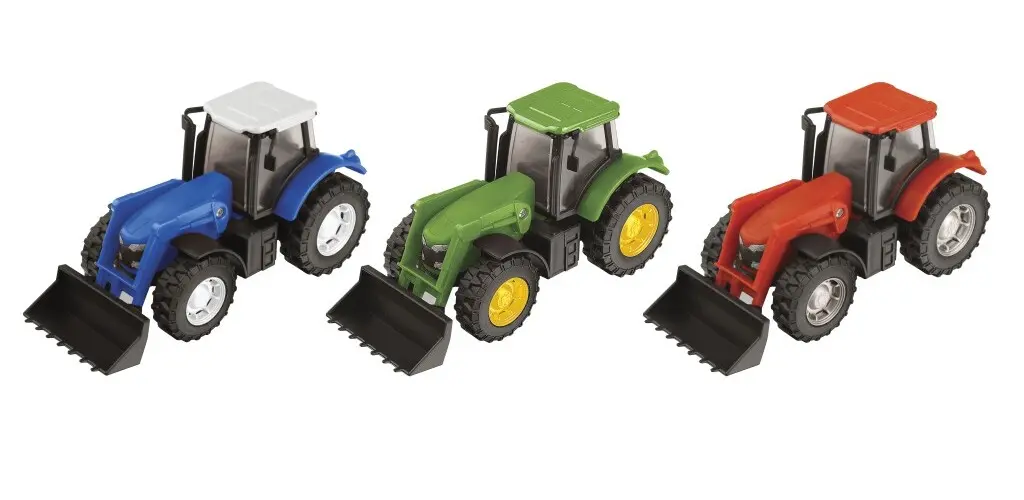 Alltoys Teamsterz Traktor - Červená
