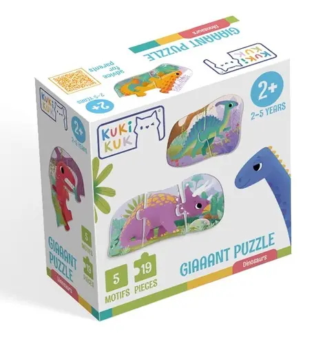 KukiKuk Giaaant Puzzle Dinosaurs