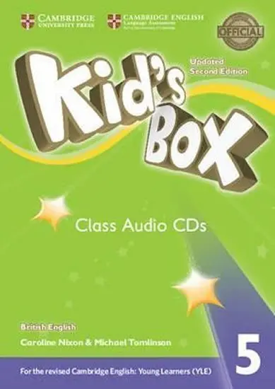 Kid´s Box 5: Updated 2nd Edition: Class Audio CDs - audiokniha z kategorie Stredné školy