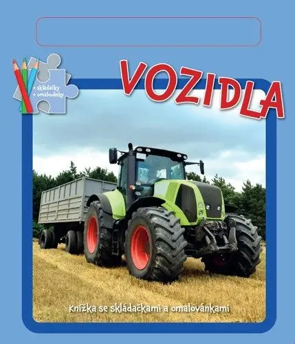 Vozidla - Knížka se skládačkami a omalovánkami - neznámý