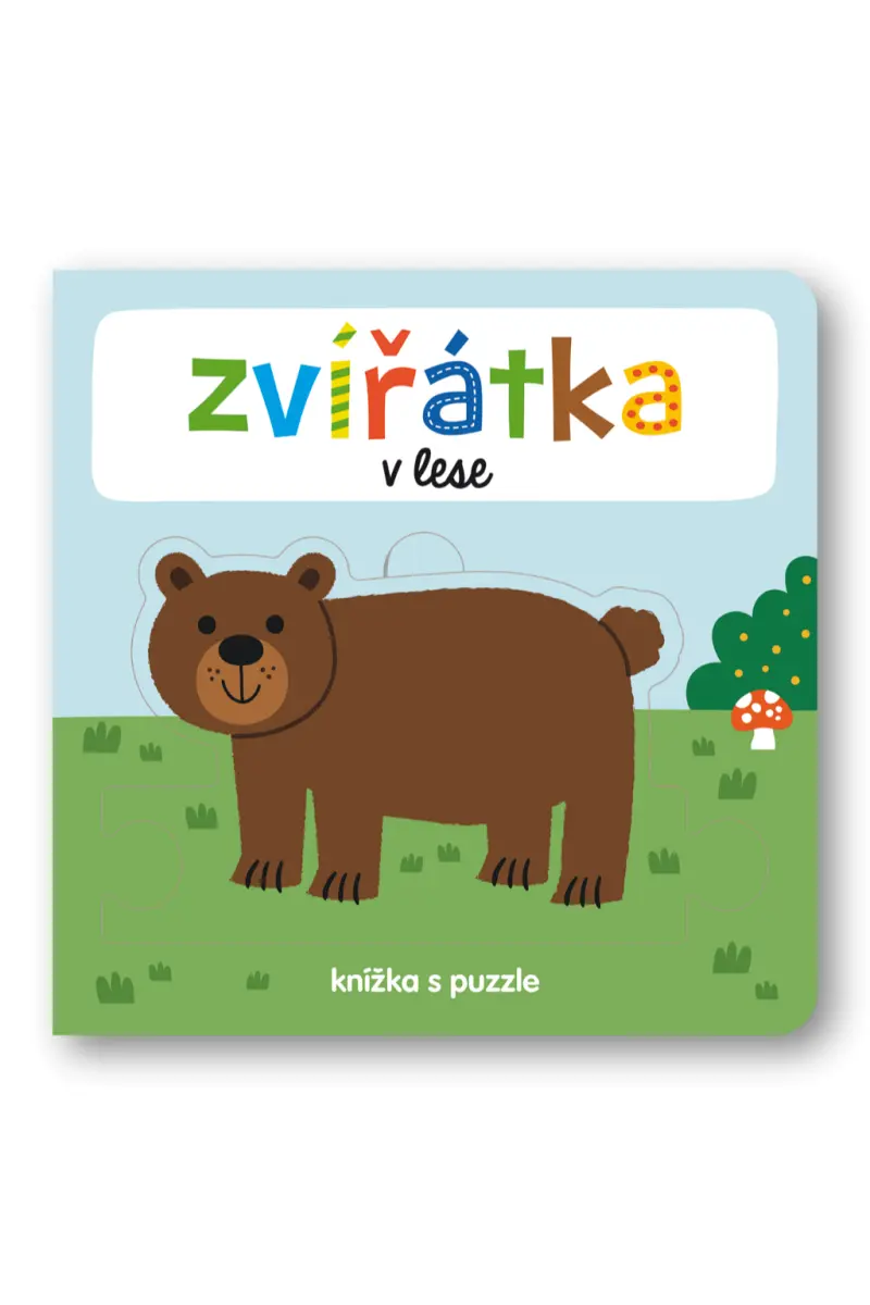 Zvířátka v lese - knížka s puzzle - Beatrice Tinarelli