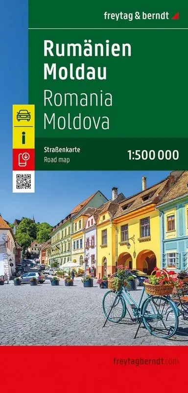 Rumunsko - Moldavsko 1:500 000 / automapa