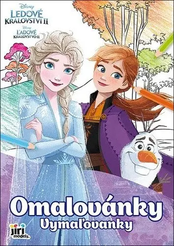 Omalovánky A4 FROZEN 2 - Ledové království