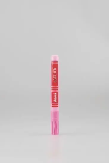 DARWI LEATHER fixy na kůži a koženku - Růžová 6 ml