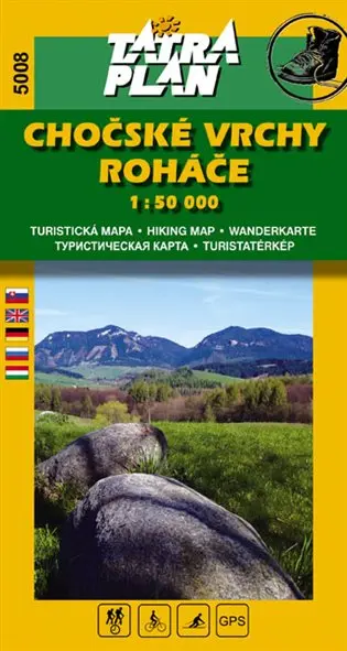 Chočské vrchy 1:50 000