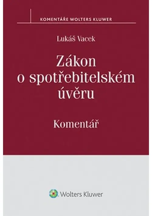 Zákon o spotřebitelském úvěru - Lukáš Vacek