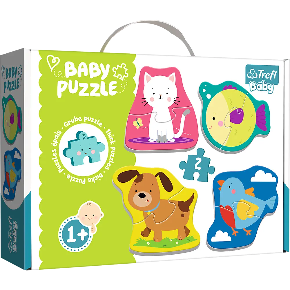 Trefl Puzzle Baby Zvířata / 4x2 dílky