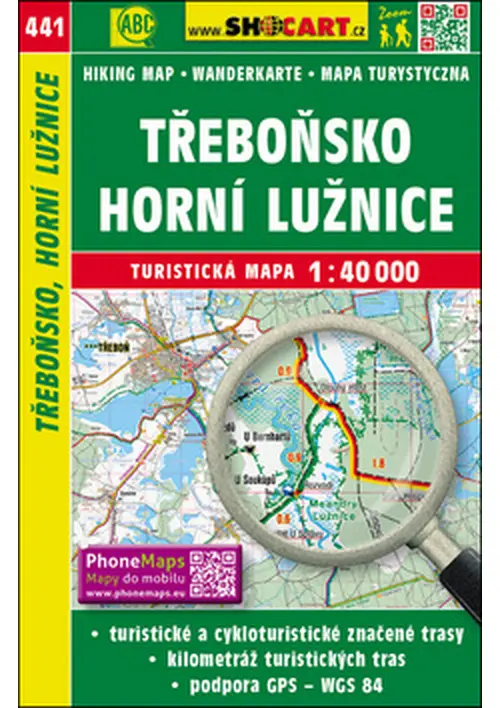 SC 441 Třeboňsko, Horní Lužnice 1:40 000