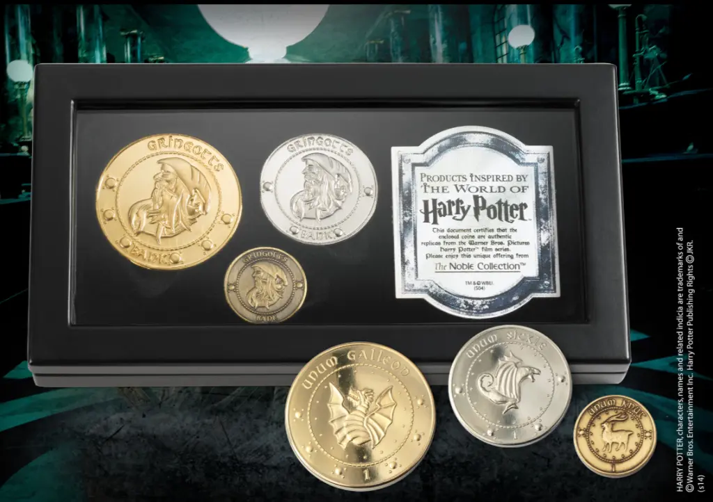 Noble Kolekce mincí Gringottovy banky - Harry Potter