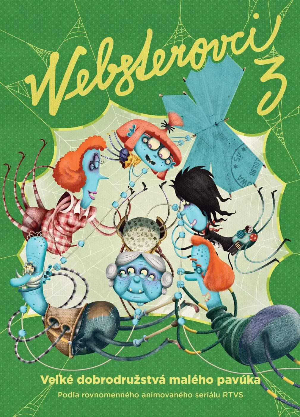 Websterovci 3 (Aký pavúk, také vlákno) - Katarína Kerekesová, Vanda Rozenbergová, Boris Šima (ilustrácie)