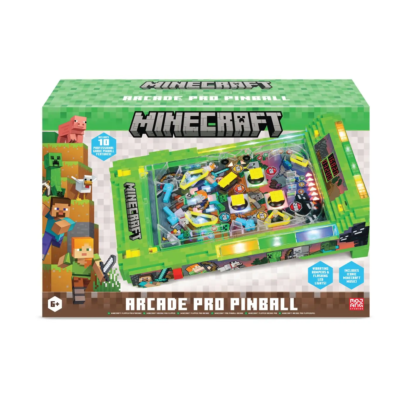 Minecraft Arcade Pro Pinball – Overworld - Albi