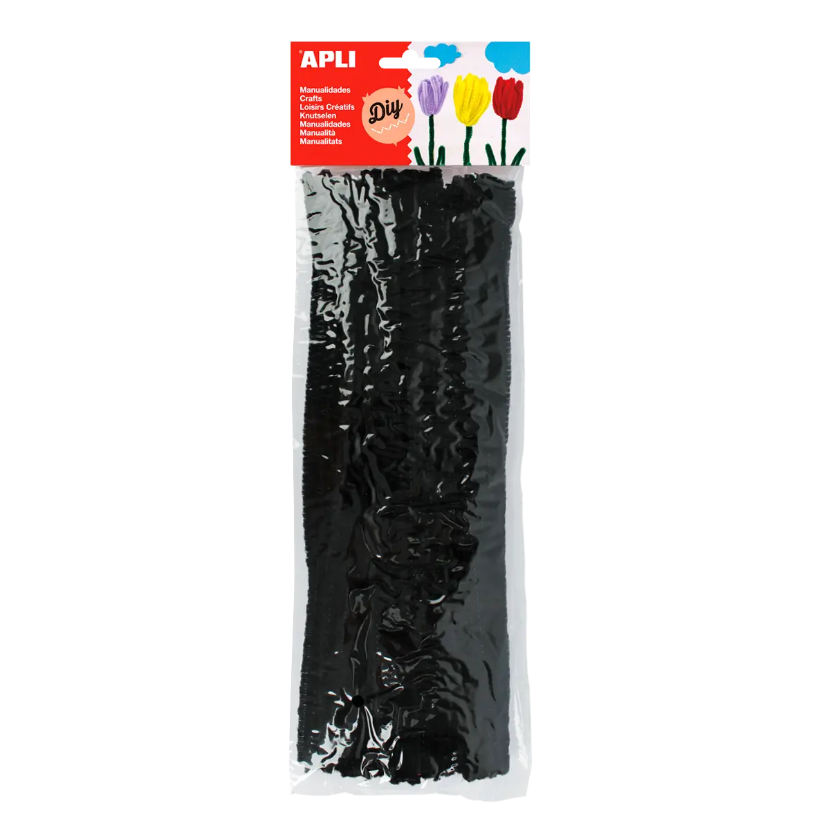 APLI modelovací drátky 30 cm - černé 50 ks