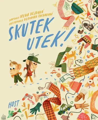 Dětská kniha Skutek utek - Irena Hejdová uni