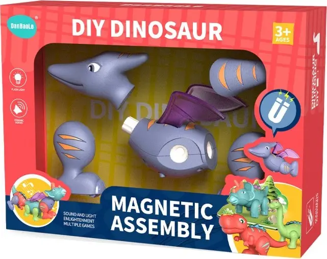 Pterosaur magnetický skládací