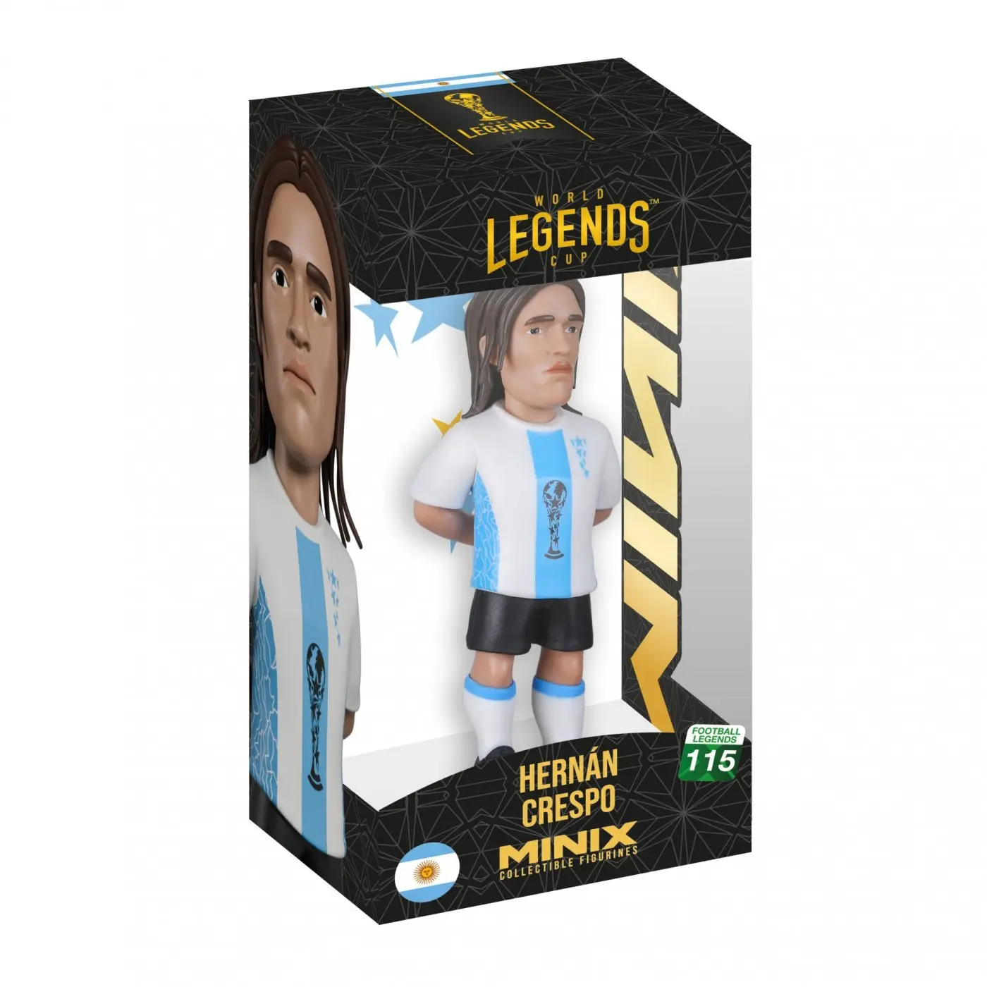 MINIX Football Legends: World Cup Legends Argentina - Hernán Crespo #115