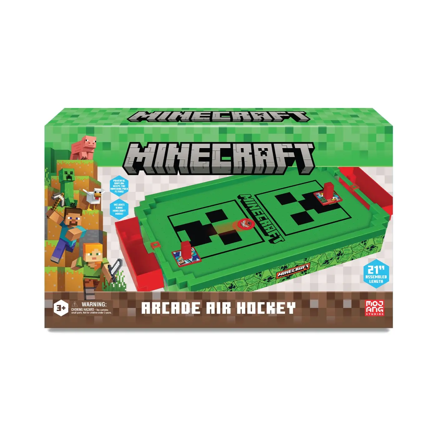 Minecraft Creeper Arcade Air Hockey - Premium Series - Albi