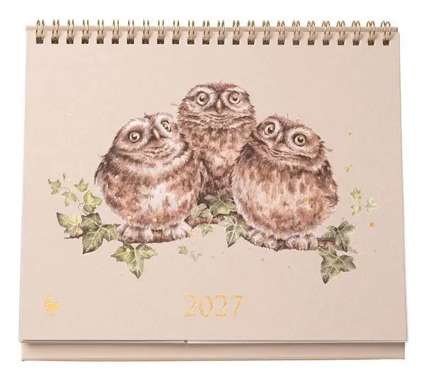 Stolní kalendář 2027 Wrendale Designs