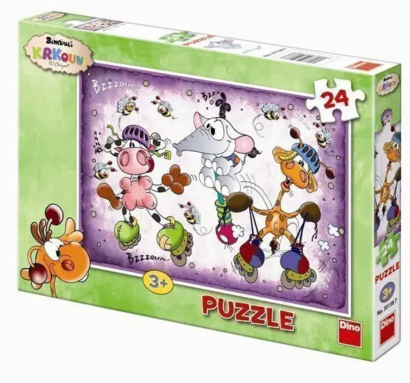 Krkouni - puzzle z kategorie 15 – 60 dielikov
