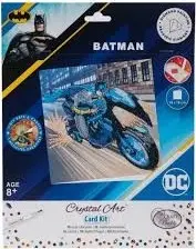 Crystal Art pohlednice - Batman, 18x18cm - Craft Buddy