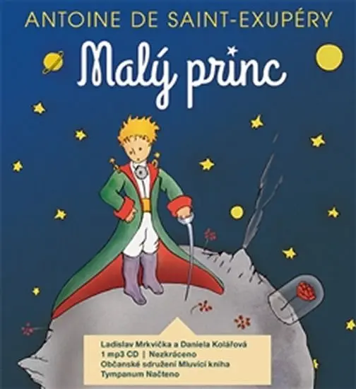 CD Malý princ (audiokniha) - Antoine de Saint-Exupéry