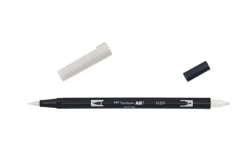 Tombow Oboustranný štětcový fix ABT - warm grey 1