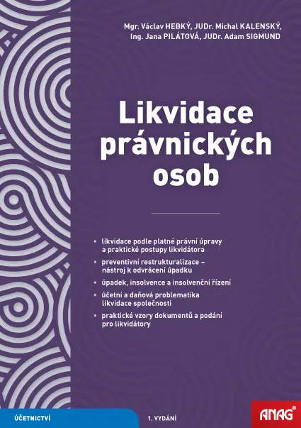 Likvidace právnických osob 2026 - Václav Hebký