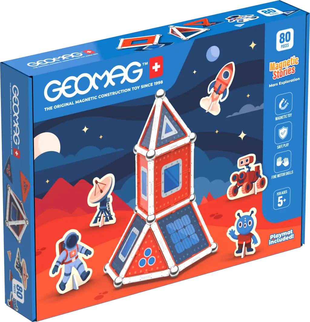 Geomag Stories Mars 80 dílků - Geomag