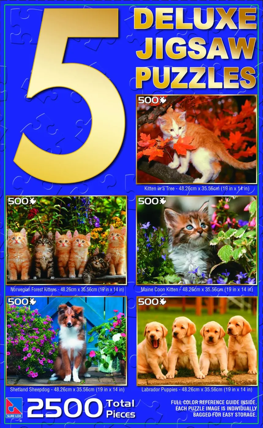 Puzzle multipack 5 v 1 - EPEE