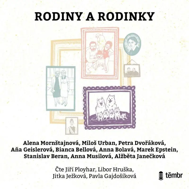 CD Rodiny a rodinky (audiokniha) - Petra Dvořáková