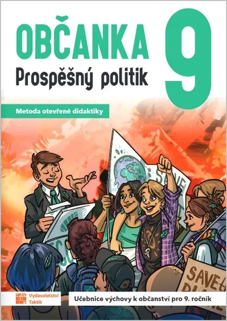 Občanka 9 - prospěšný politik - učebnice - Robert Čapek
